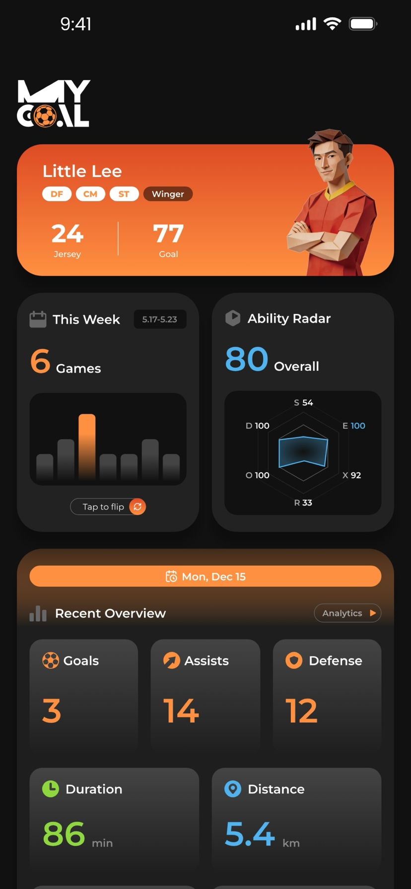 MyGoal — Apple Watch